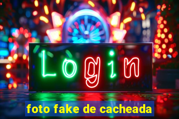 foto fake de cacheada